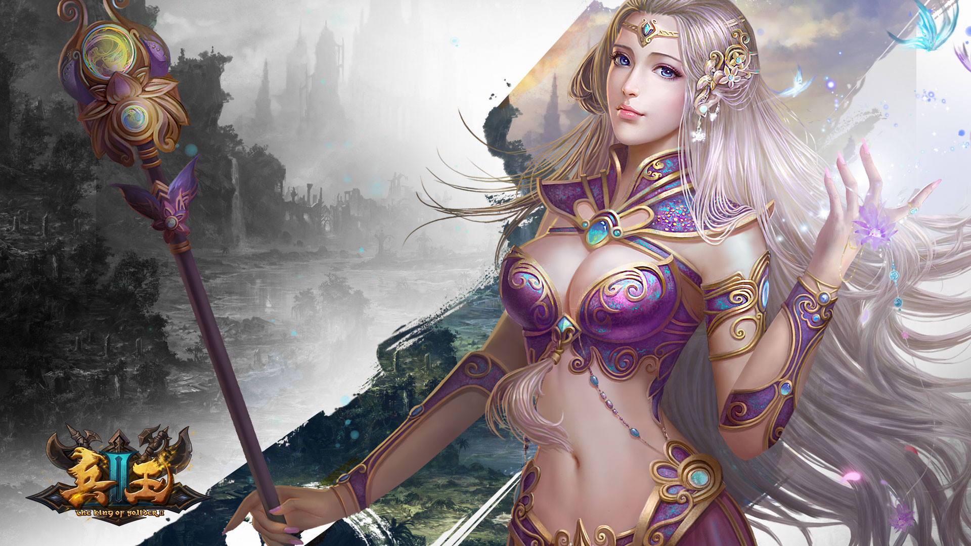 《兵王2》游戏美女职业高清壁纸(2)