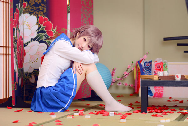 《天才麻将少女》宫永咲COS(4)