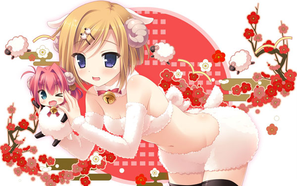 二次元美少女2015恭贺新年图集二(3)