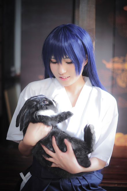 《Love Live!》园田海未弓道服Cos(2)