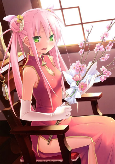 二次元旗袍美少女性感美图赏三(15)