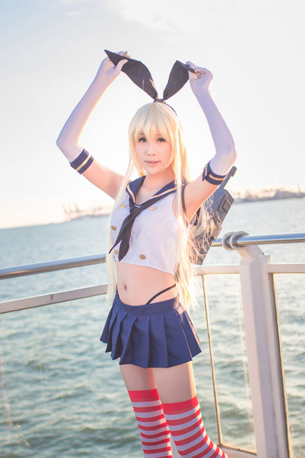 《舰队Collection》岛风娘Cos(7)