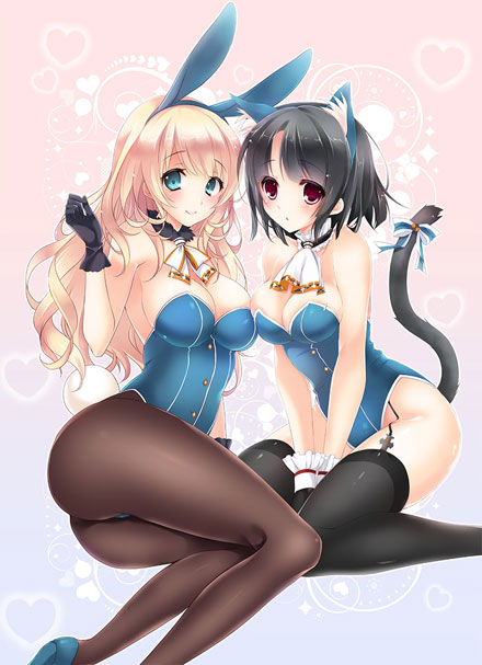 二次元兔女郎美少女美图赏一(18)