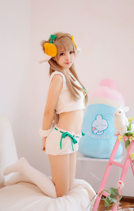南小鸟卡牌绵羊装cosplay(6)