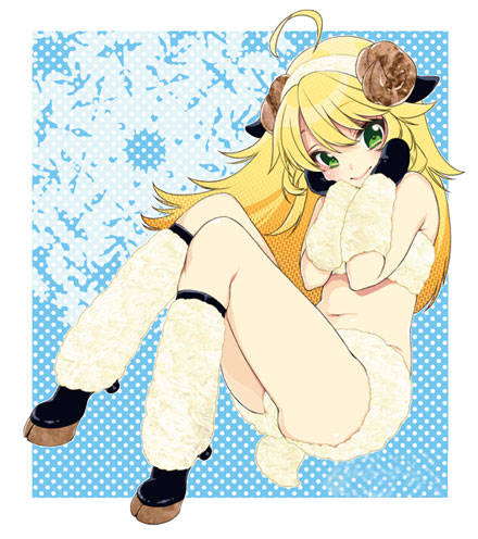 二次元羊耳美少女美图赏析(11)