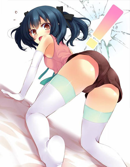 二次元热裤美少女美图赏一(2)
