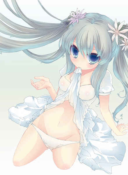 二次元低腰胖次美少女美图集(6)