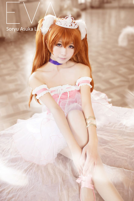 《EVA》明日香芭蕾裙COS(2)