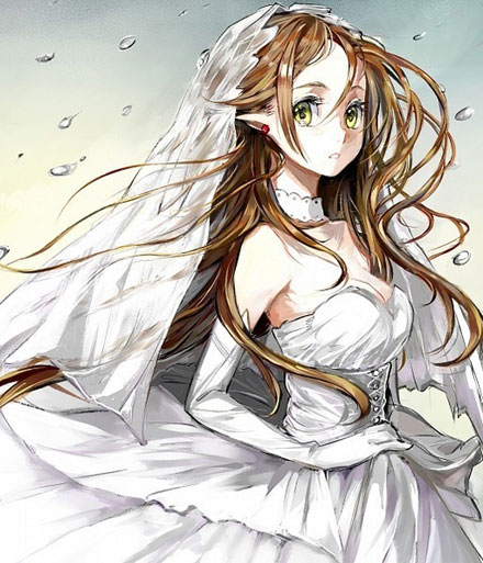 二次元婚纱美少女图集4(21)