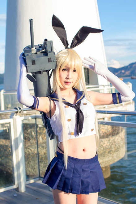 《舰队Collection》岛风娘Cos(4)