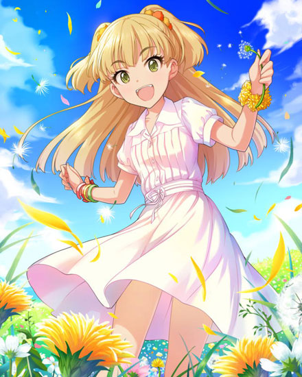 二次元金发美少女美图赏析(13)