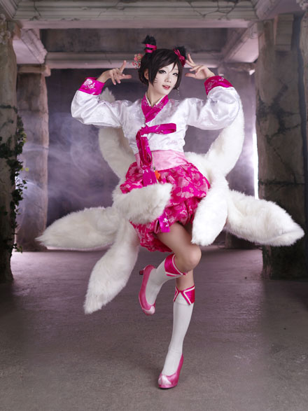螺旋猫miyuko阿狸精美cos(5)