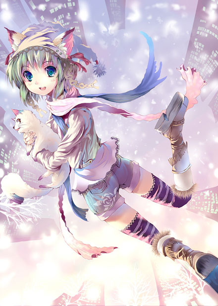 二次元热裤美少女美图赏二(10)