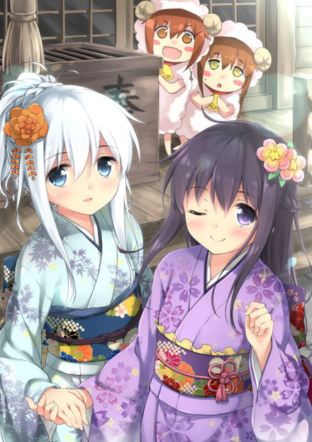 二次元美少女2015恭贺新年图集三(12)
