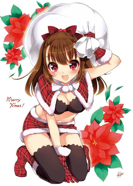 二次元圣诞美少女美图赏五(2)