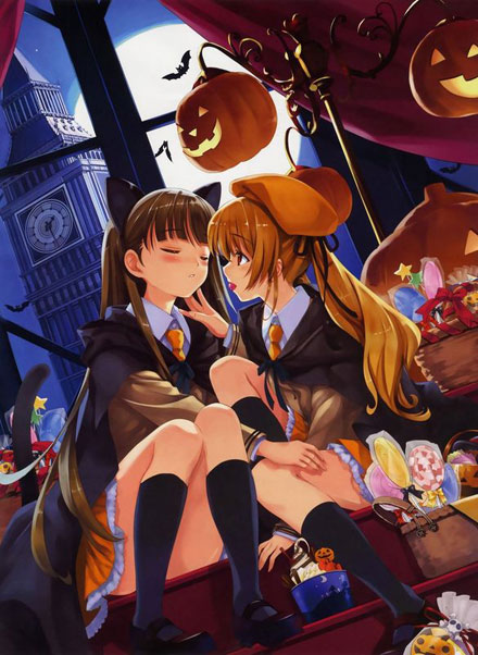 二次元百合美少女图集(5)