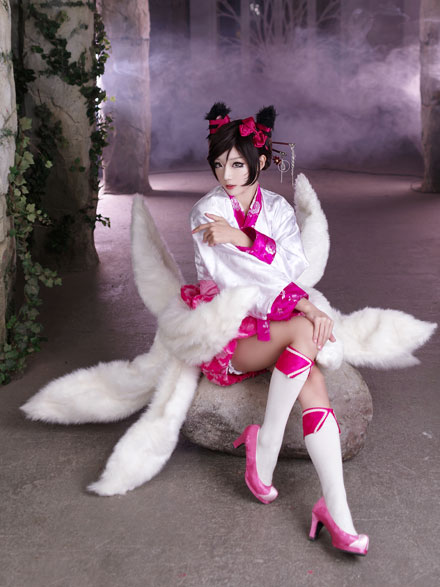螺旋猫miyuko阿狸精美cos(3)