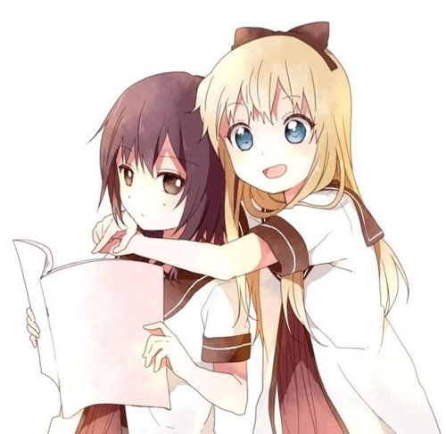 二次元百合美少女图集二(18)