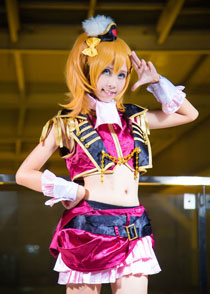 《Love Live!》高坂穗乃果啦啦操装COS