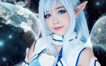 螺旋猫Tomia水精灵版亚丝娜绝美COS