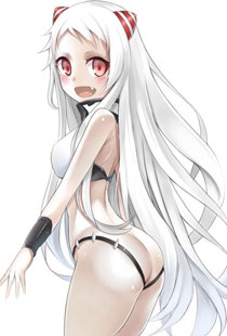 二次元银发美少女美图图集