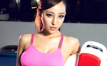 长腿嫩模性感妩媚写真