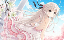二次元银发美少女美图赏析