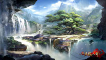 《新天龙八部》精美场景原画截图