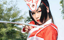 阿卡利绯红皮肤精美COS