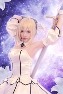 OSK39吾王Saber武器版Cos