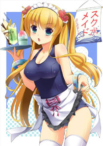 二次元金发美少女美图赏