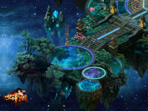 RPG网游《女神三国》场景原画