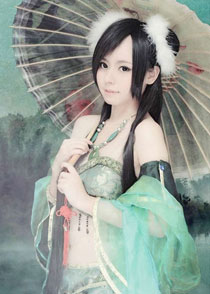 清纯萌妹《诛仙3》碧瑶COS