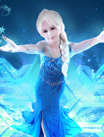 《冰雪奇缘》艾莎唯美COS