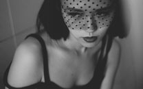 气质面纱美女私房妩媚写真