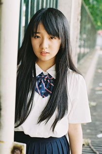 日系少女制服胶片写真