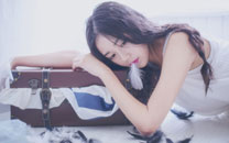 森系美女唯美复古私房写真