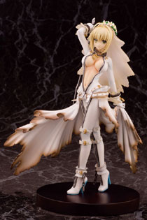 《Fate/EXTRA CCC》Saber婚纱手办