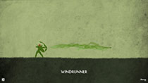 DOTA2英雄简约宽屏壁纸