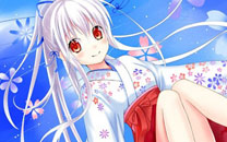 二次元单马尾美少女美图赏
