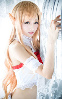 《刀剑神域》亚丝娜绝美COS
