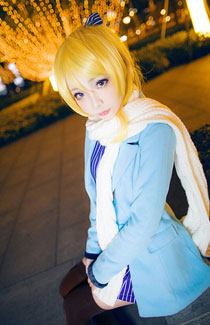 萌妹绚濑绘里圣诞未觉醒COS