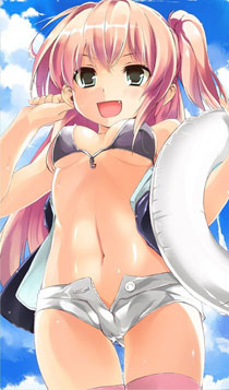 二次元热裤美少女美图赏二