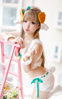 南小鸟卡牌绵羊装cosplay
