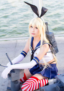《舰队Collection》岛风娘Cos