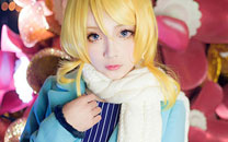 萌妹绚濑绘里圣诞未觉醒COS