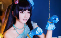 《俺妹》五更琉璃白条打歌服COS