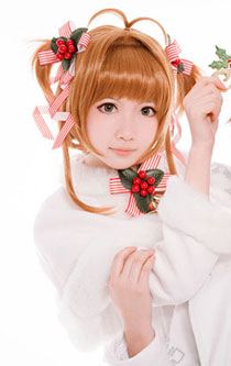 《魔卡少女樱》木之本樱&李小狼圣诞COS