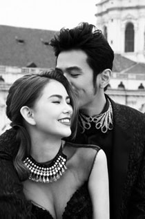 周杰伦昆凌婚纱写真&婚礼现场美图赏