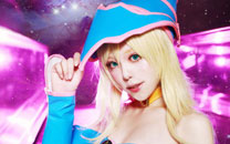 《游戏王》黑魔导女孩精美cosplay